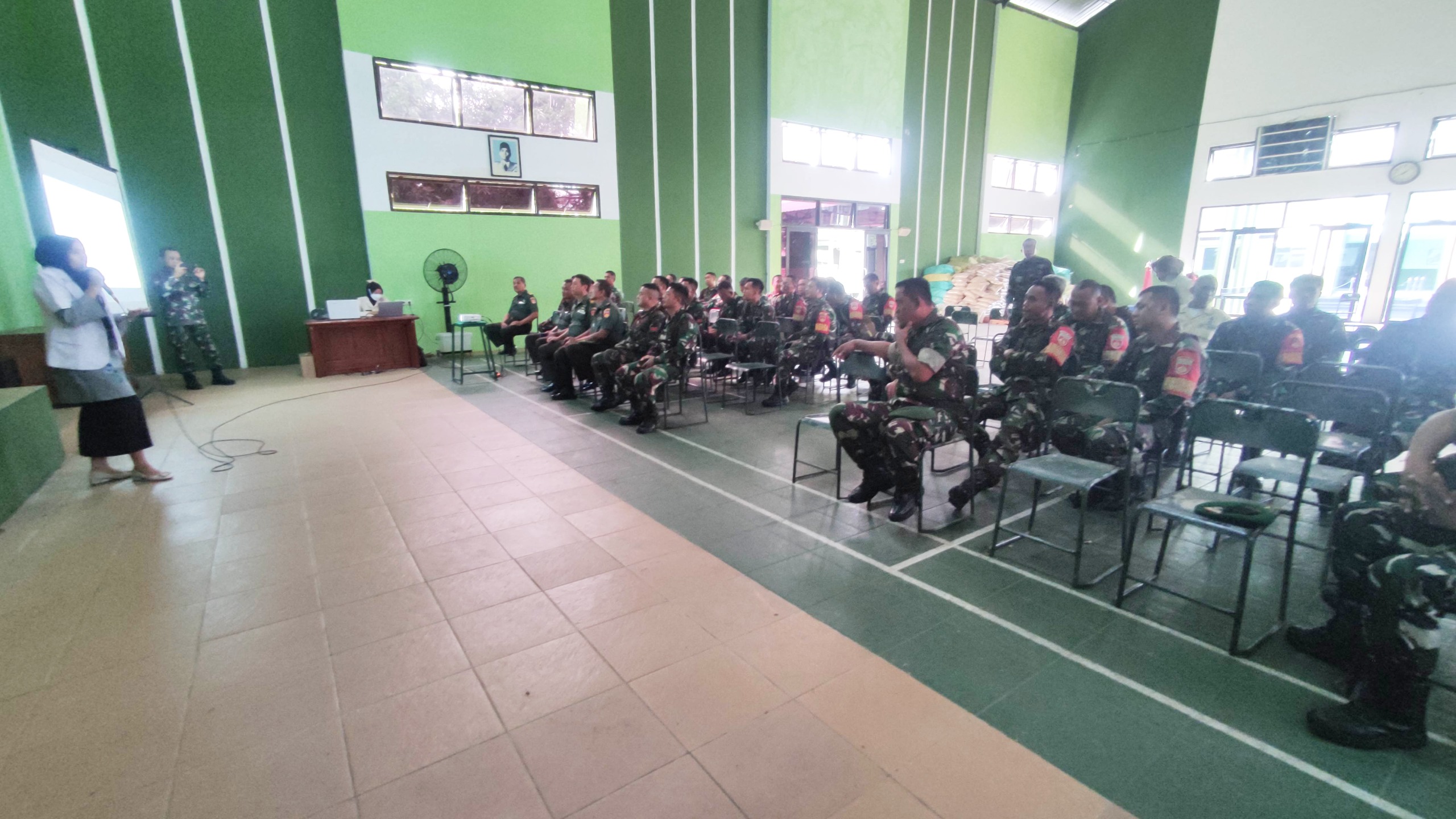 Kodim Pemalang Gandeng Klinik Pratama Kartika Gelar Penyuluhan Kesehatan Diabetes Melitus
