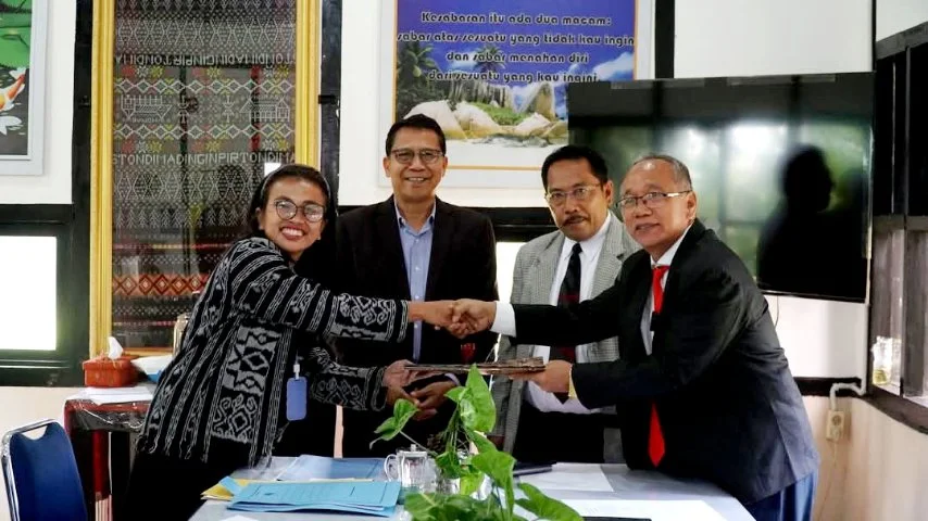 Serah Terima Pengelola Unit Usaha Jetun Silangit, Pdt. Rein Justin Gultom Siap Lakukan Perbaikan