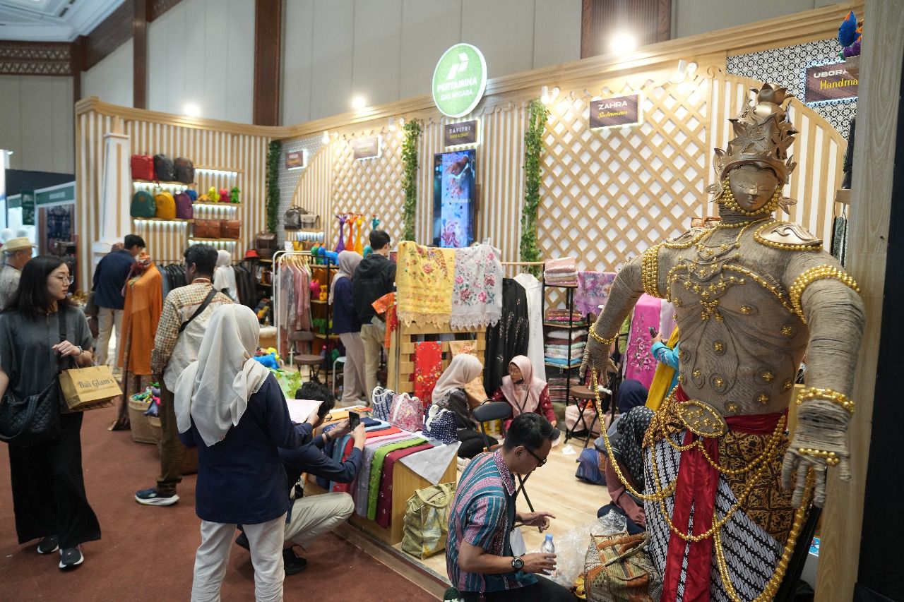 PGN Dukung Perajin Sulaman Tradisional Ekspansi Pasar di Inacraft 2025