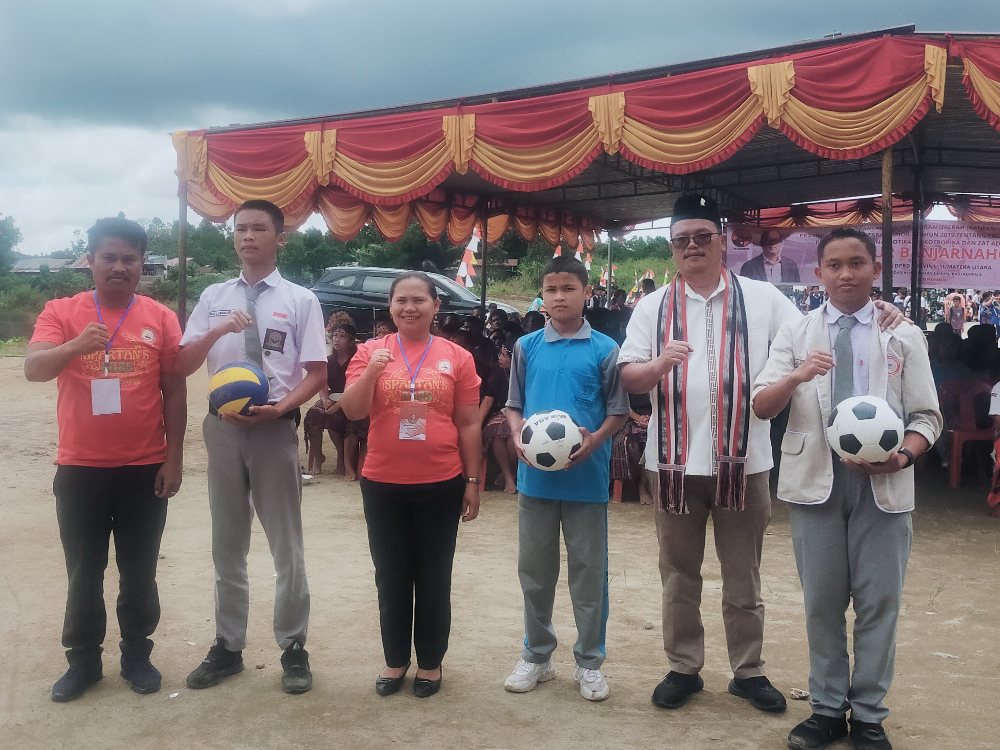 Lawat SMAN 3 Lintong Nihuta, Pantur Banjarnahor Ingatkan Bahaya Narkoba