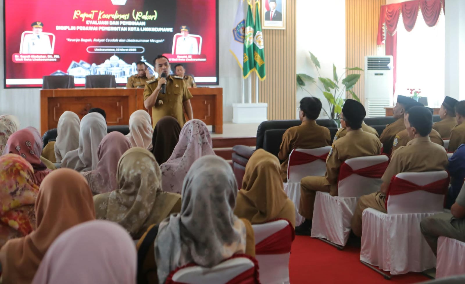 Wali Kota Sayuti Ancam Rotasi Pejabat Tak Disiplin