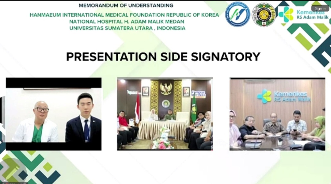 RS Adam Malik Jalin Kerja Sama dengan Korea Selatan dalam Tranplantasi Organ