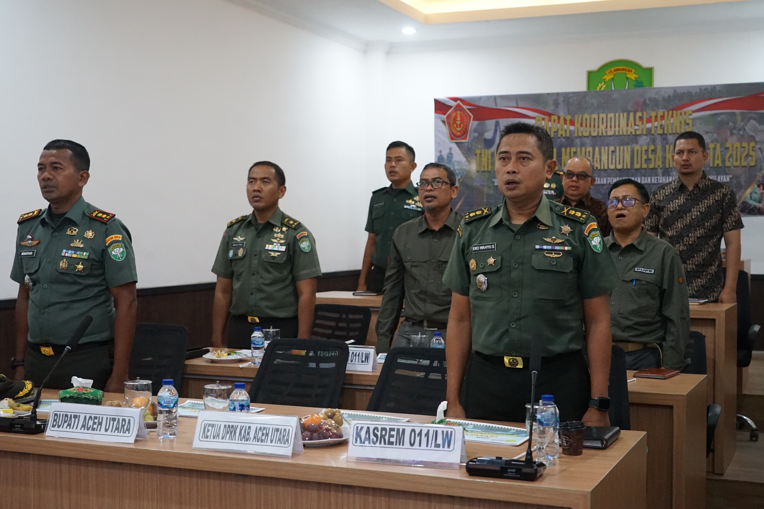 Pemerintah Daerah Siap Sukseskan TMMD ke-124 Kodim 0103/Aceh Utara Mei 2025