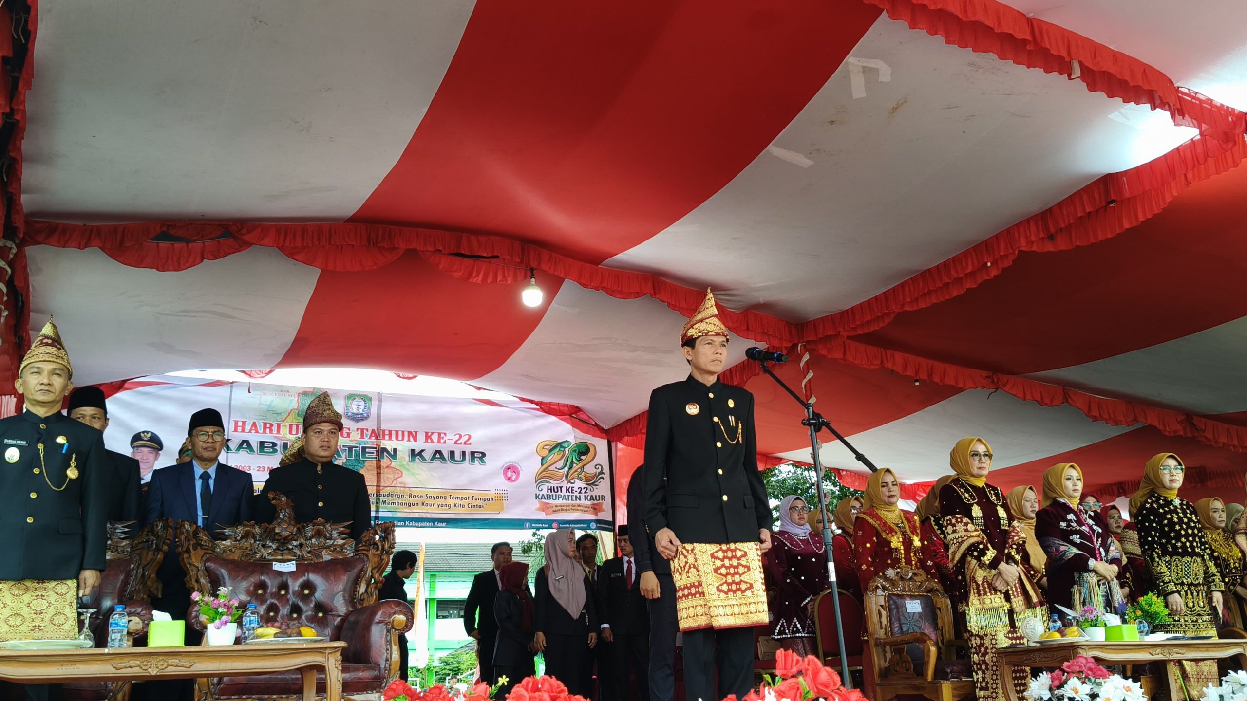Pemda Kabupaten Kaur Gelar Upacara Hari Jadi ke-22 Dengan Semangat “Bersatu untuk Kaur Maju dan Sejahtera”