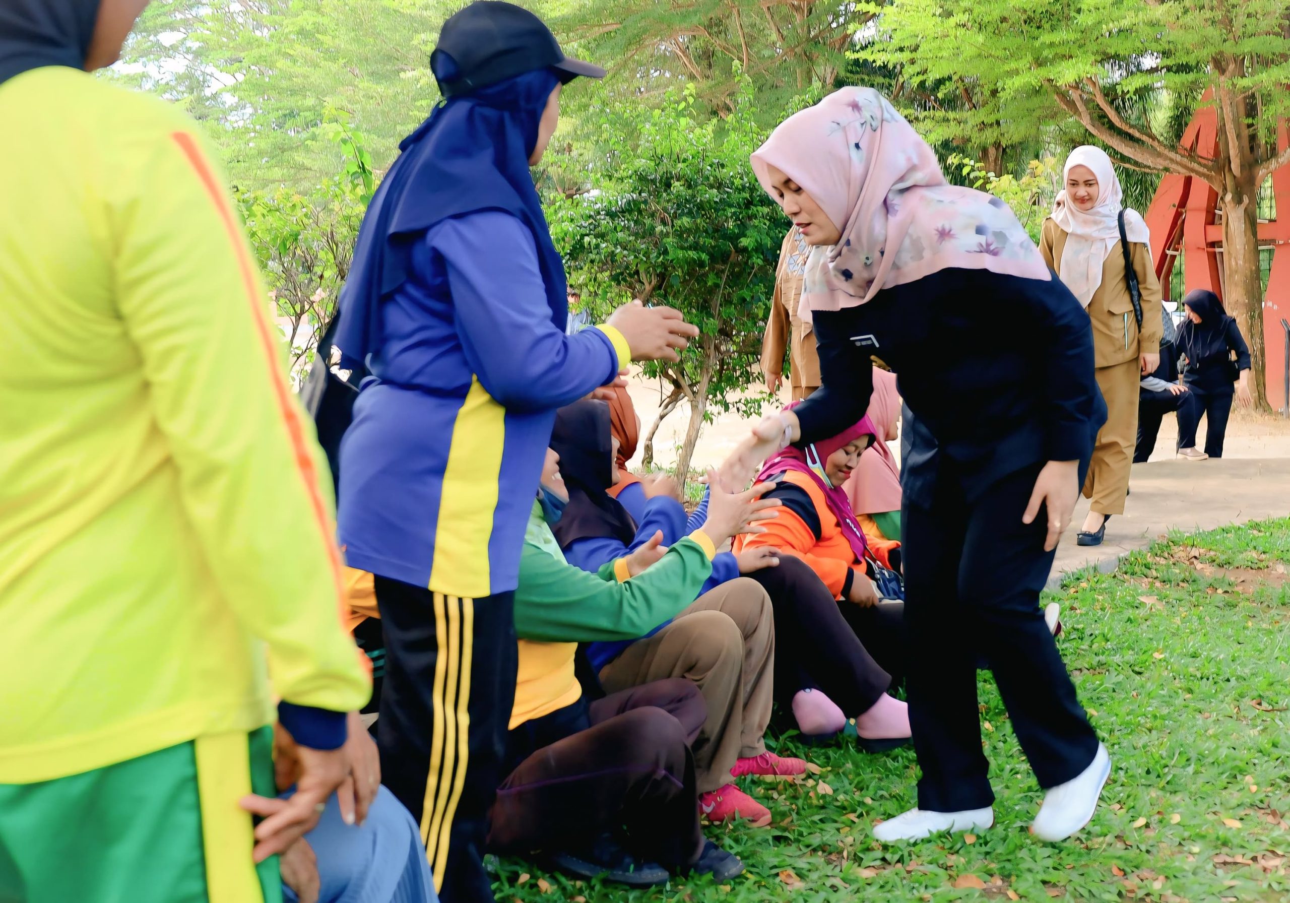 Wabup Bintan Deby Maryanti Temui Petugas Kebersihan, Ini Harapannya