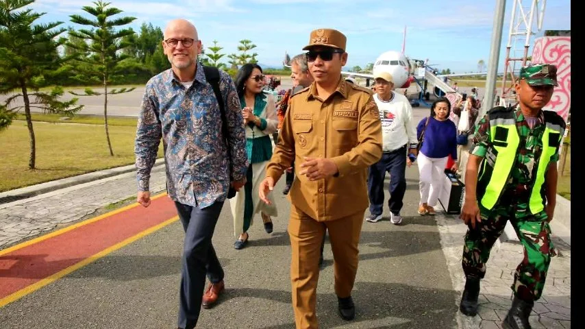 Bupati Taput Sambut Delegasi Belanda, Bahas Kerja Sama Ekonomi dan Pertanian