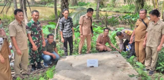 Pembangunan Fisik Dana Desa 2024 di Desa Lubuk Gung Resmi Dimulai