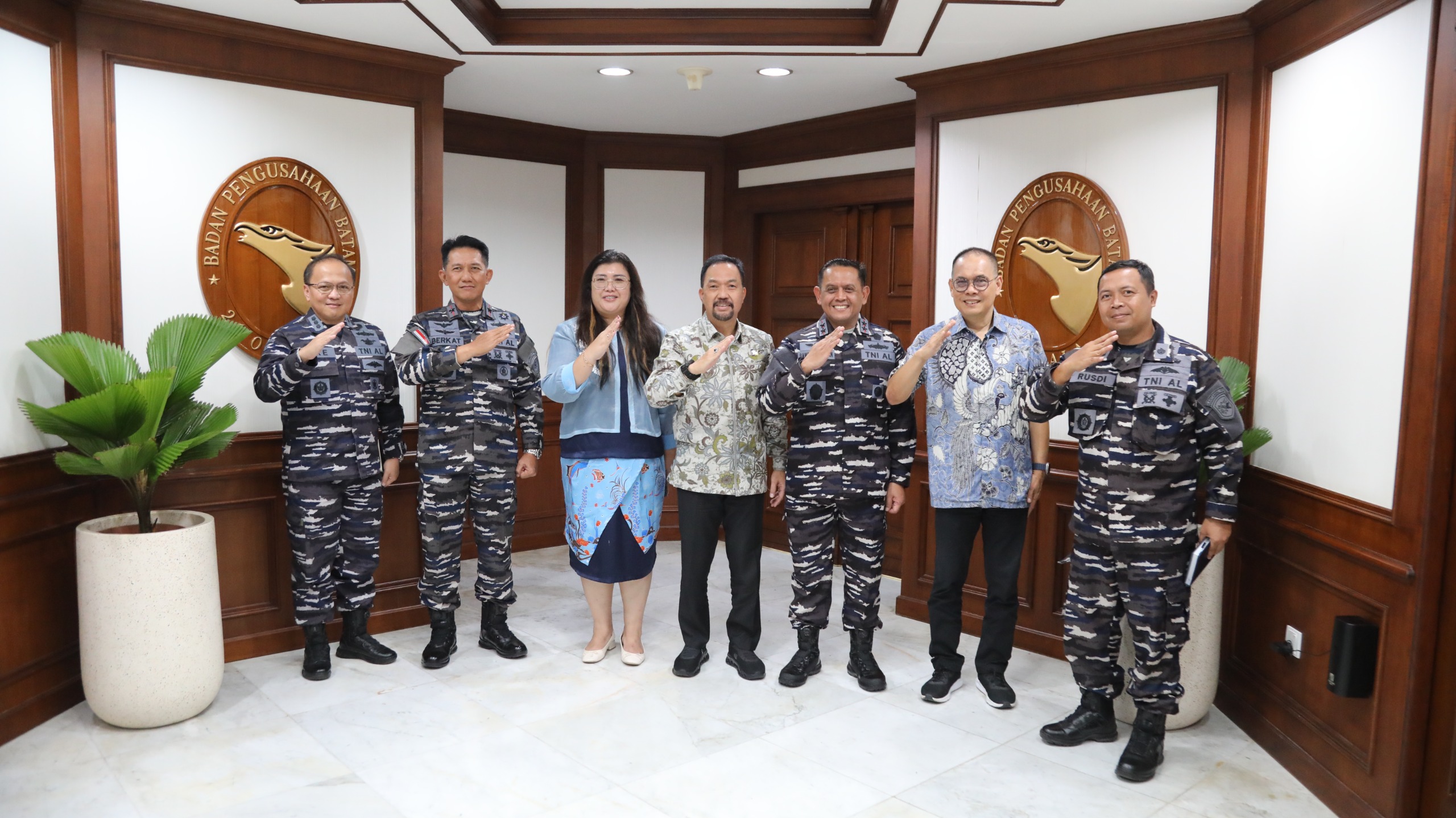 Sinergi Pembangunan Berkelanjutan, BP Batam dan Pushidrosal Sepakat Tingkatkan Koordinasi
