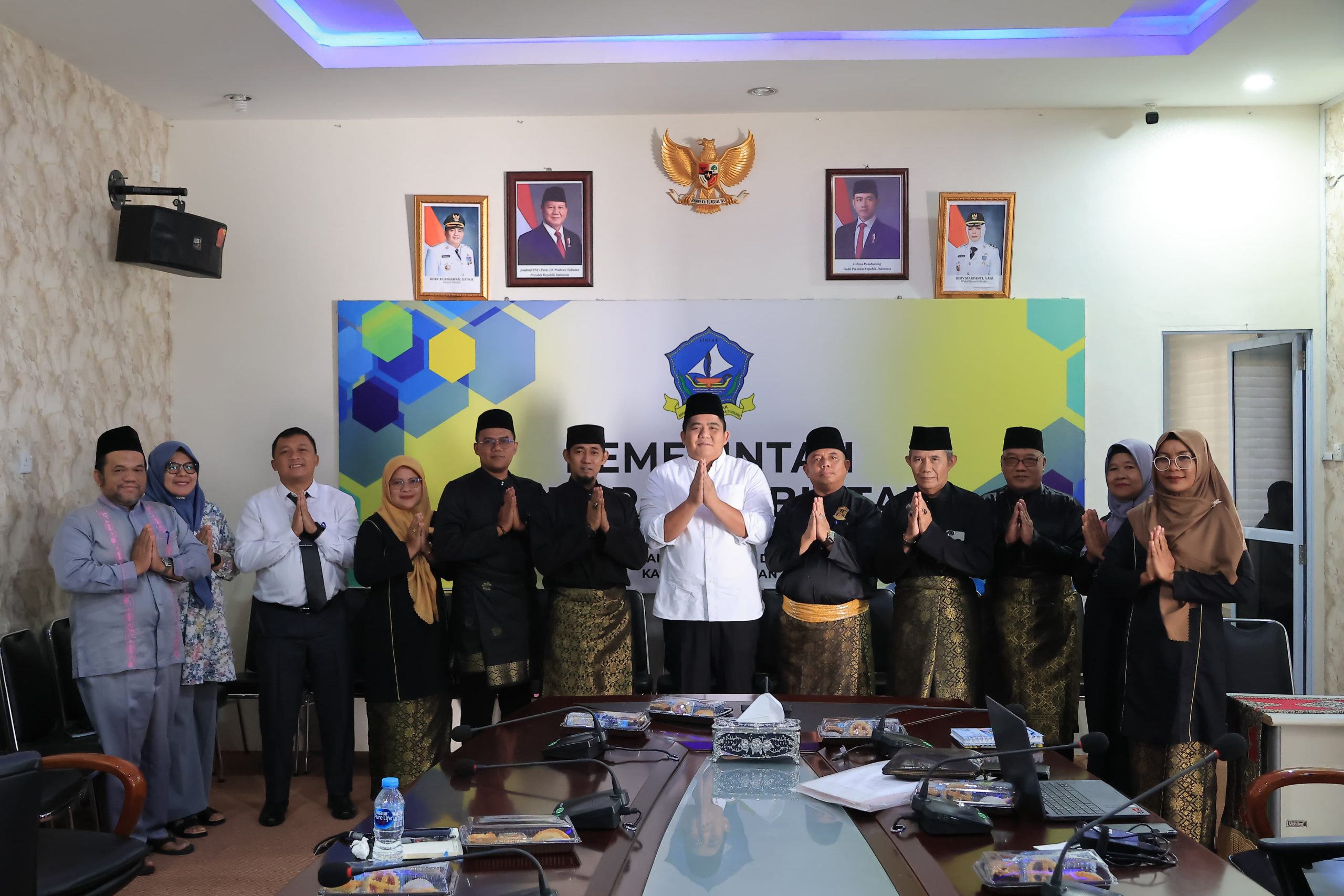 Roby Terima LAM Bintan, Minta Dukungan Jalankan Pemerintahan