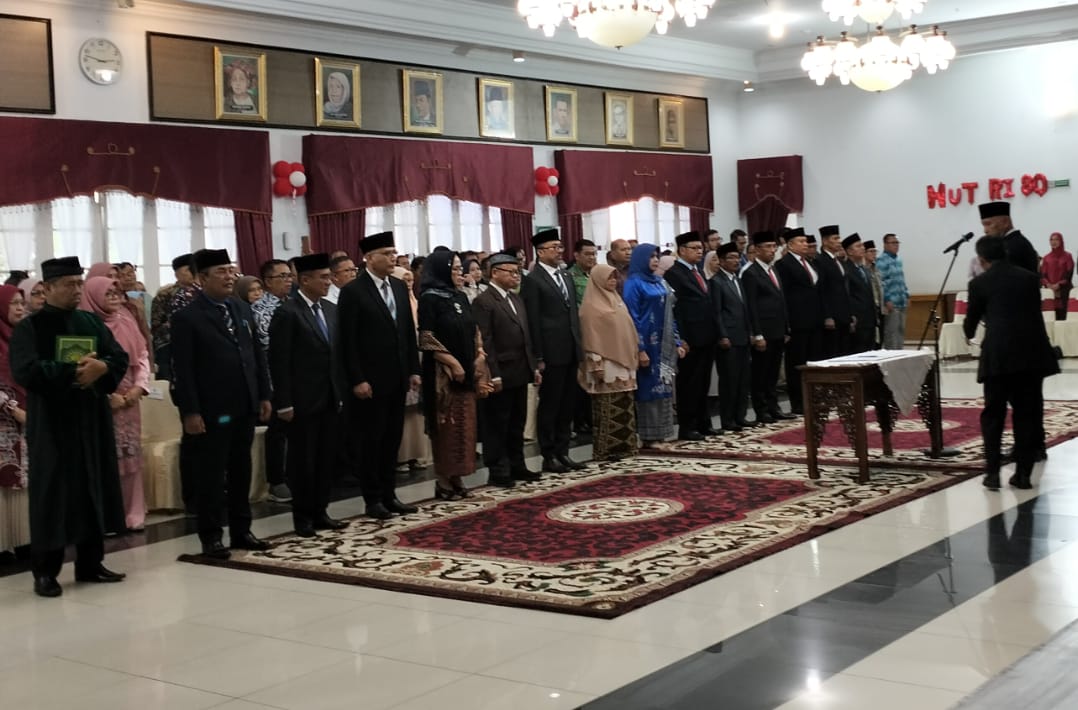 Gubernur Sumbar Reshuffle 14 Pejabat Eselon II, Berikut Daftar Lengkapnya