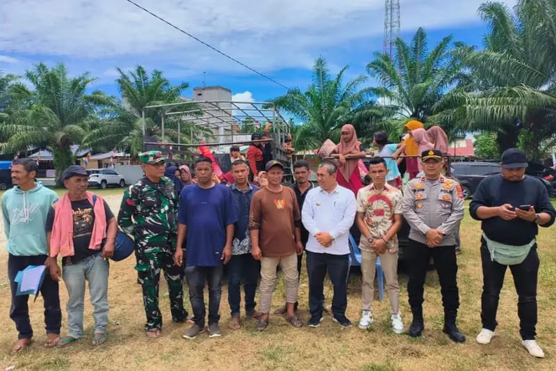Zulmi PKB Fasilitasi Pemulangan Pengungsi, Warga Panton Rayeuk T Layangkan Beragam Tuntutan.