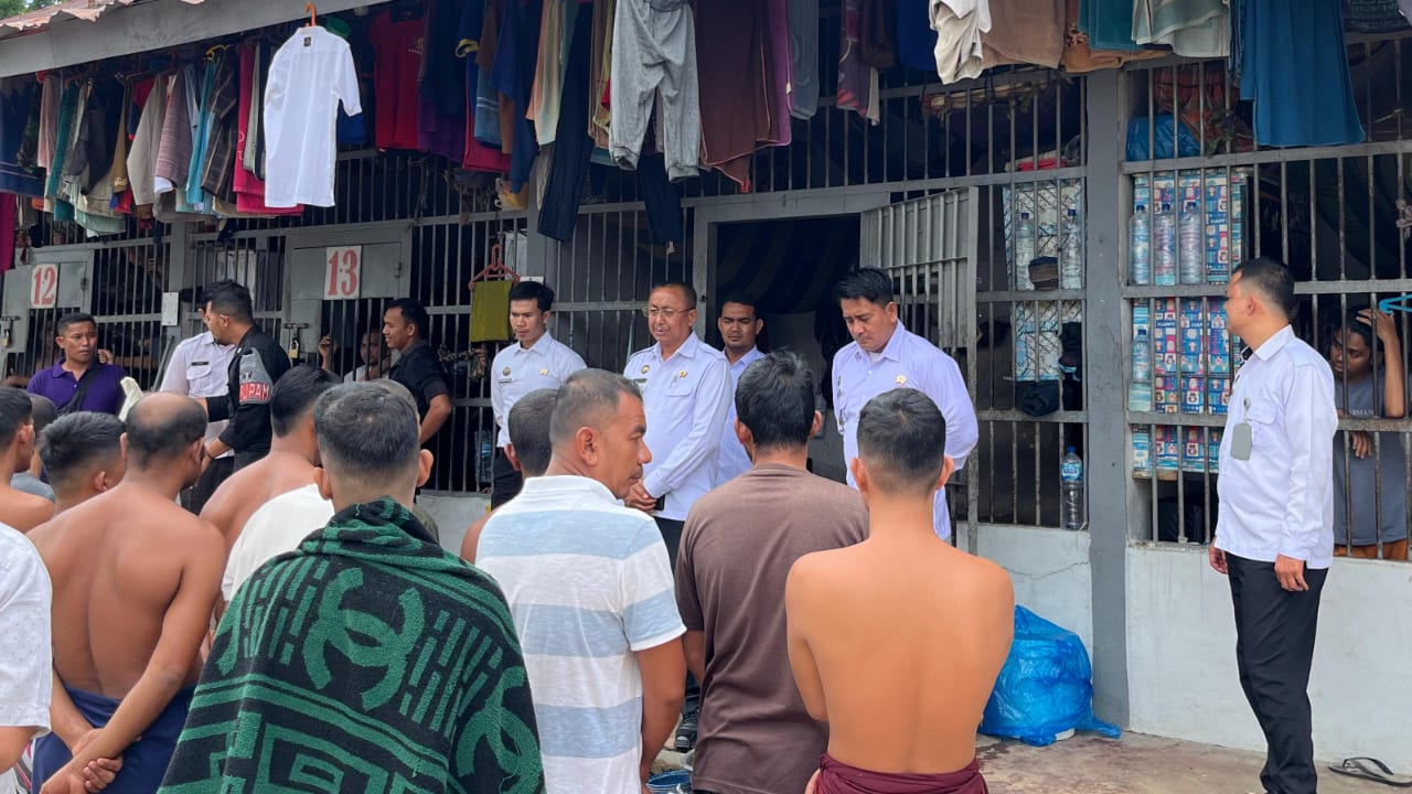 Wujudkan Zero Halinar, Lapas Idi Laksanakan Razia Blok Hunian