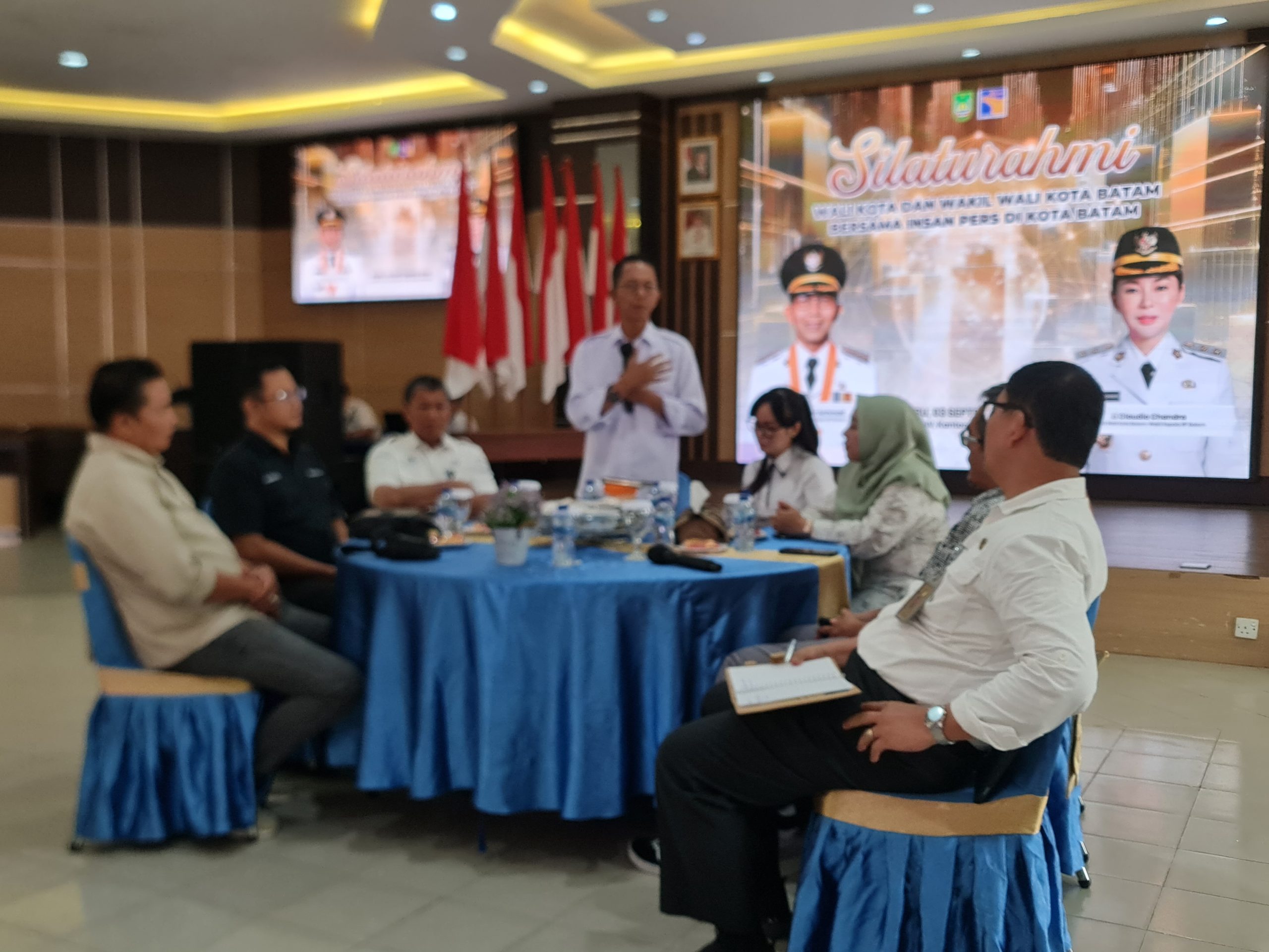 Silaturahmi Bersama Insan Pers, Pemko Batam Luncurkan Aplikasi “SiDia”