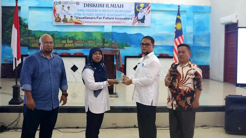 SMK Negeri 9 Medan dan SMK Tunku Abdul Rahman Malaysia Jalin Kerjasama Pendidikan Vokasi