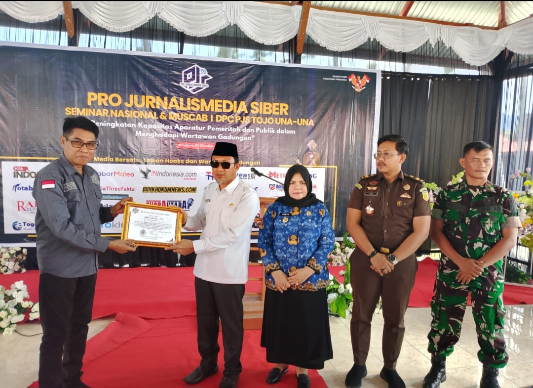 Bupati Touna Hadiri Muscab I PJS, Dukung UKW Digelar di Pulau Wisata Togian