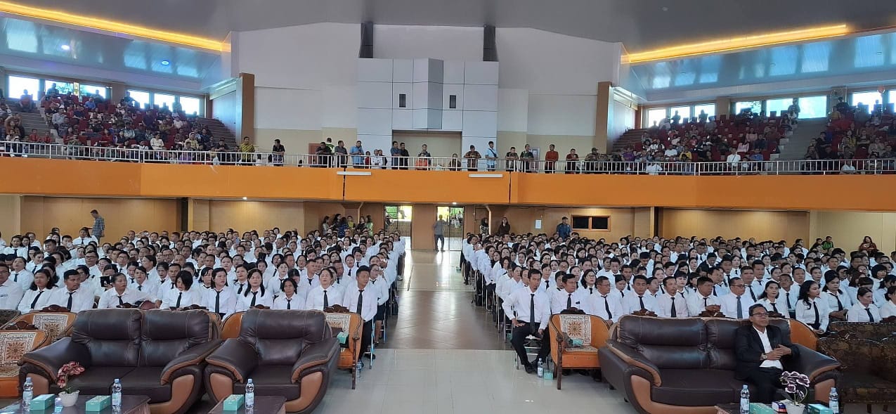 Kukuhkan 754 Guru Profesional PAK, IAKN Tarutung Cetak Sejarah Baru — Langkah Nyata Menuju Kampus Kristen Unggulan