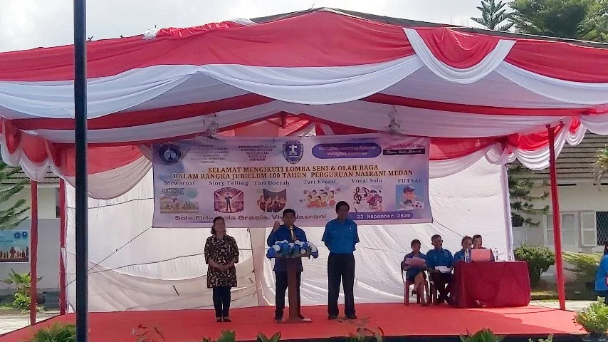 Jubileum 100 Tahun, Perguruan Nasrani, Gelar Lomba Antar Sekolah Se-Kota Medan