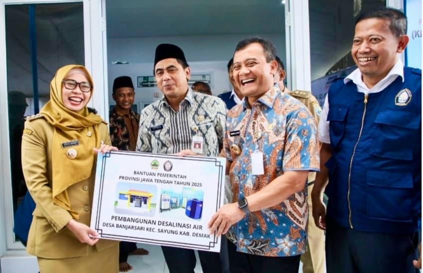 Ketika Air Laut Diubah Menjadi Harapan di Pesisir Jawa Tengah