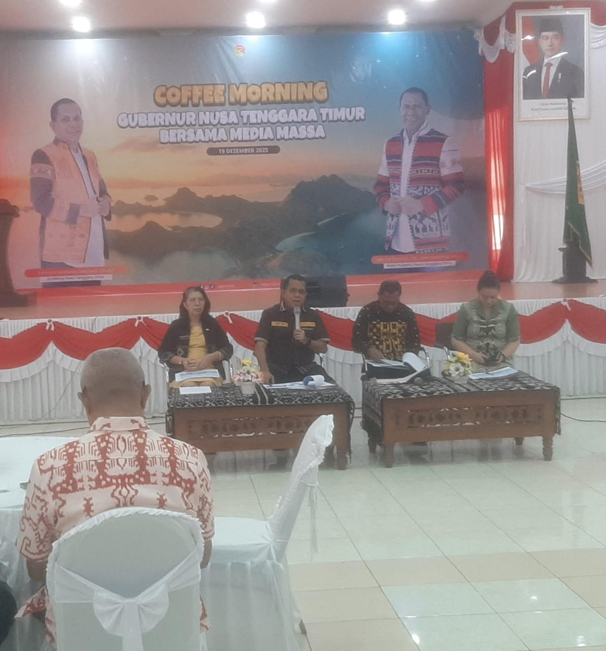 Coffee Morning Bersama Media, Gubernur NTT Tekankan Perluasan Ruang Ekonomi Daerah