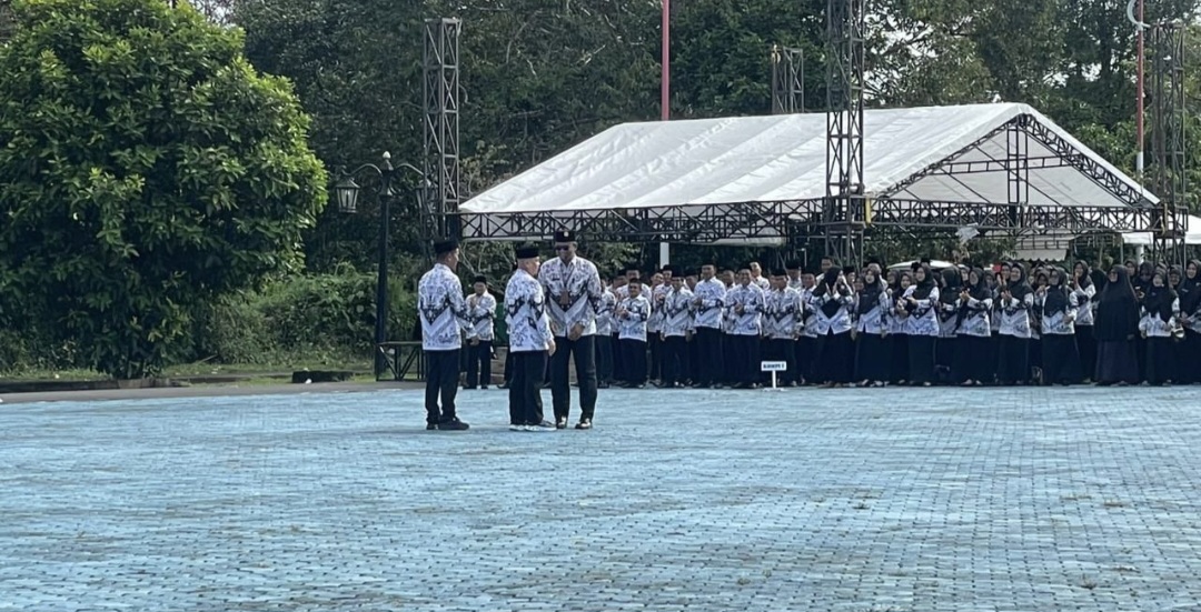 Peringati HUT PGRI ke-80 dan Hari Guru Nasional 2025, Polres Lingga Dukung Kemajuan Dunia Pendidikan