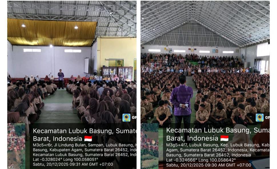 SMAN 1 Lubuk Basung Satukan Beragam Kegiatan Edukatif dalam Pembagian Rapor Semester I TA 2025/2026
