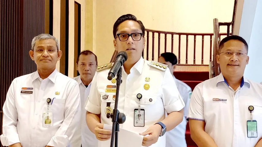 Wali Kota Medan menyampaikan hasil rapat Dewan Pengupahan terkait usulan kenaikan UMK Medan 2026