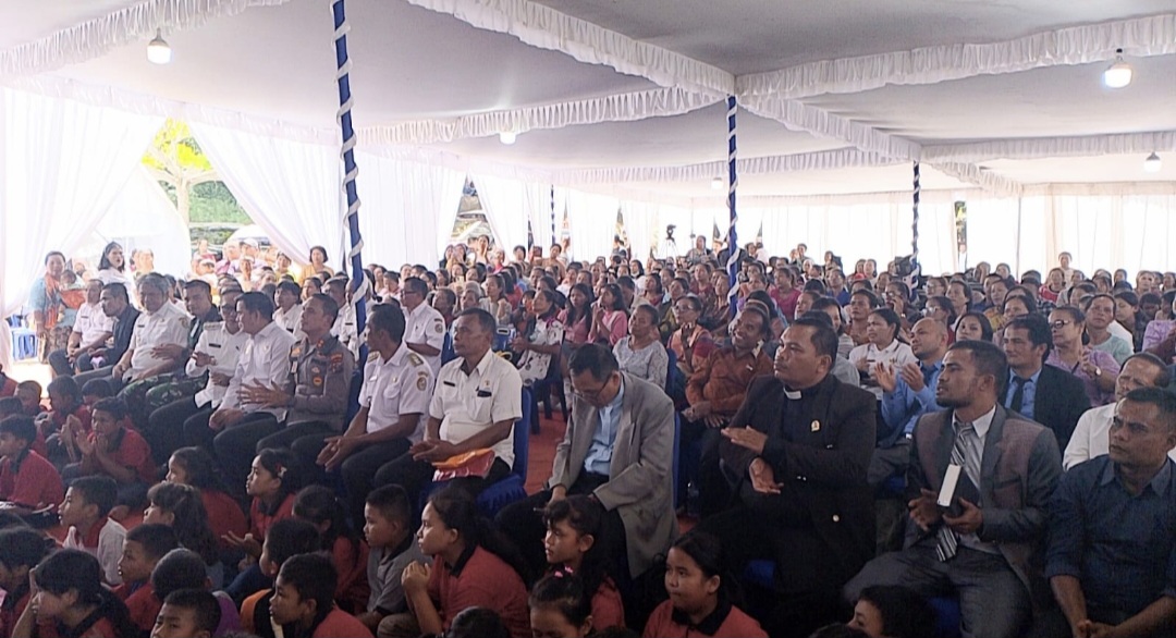 Natal Oikumene 2025 Digelar di Desa Sibalanga, Wujud Kebersamaan dan Kepedulian Pemerintah