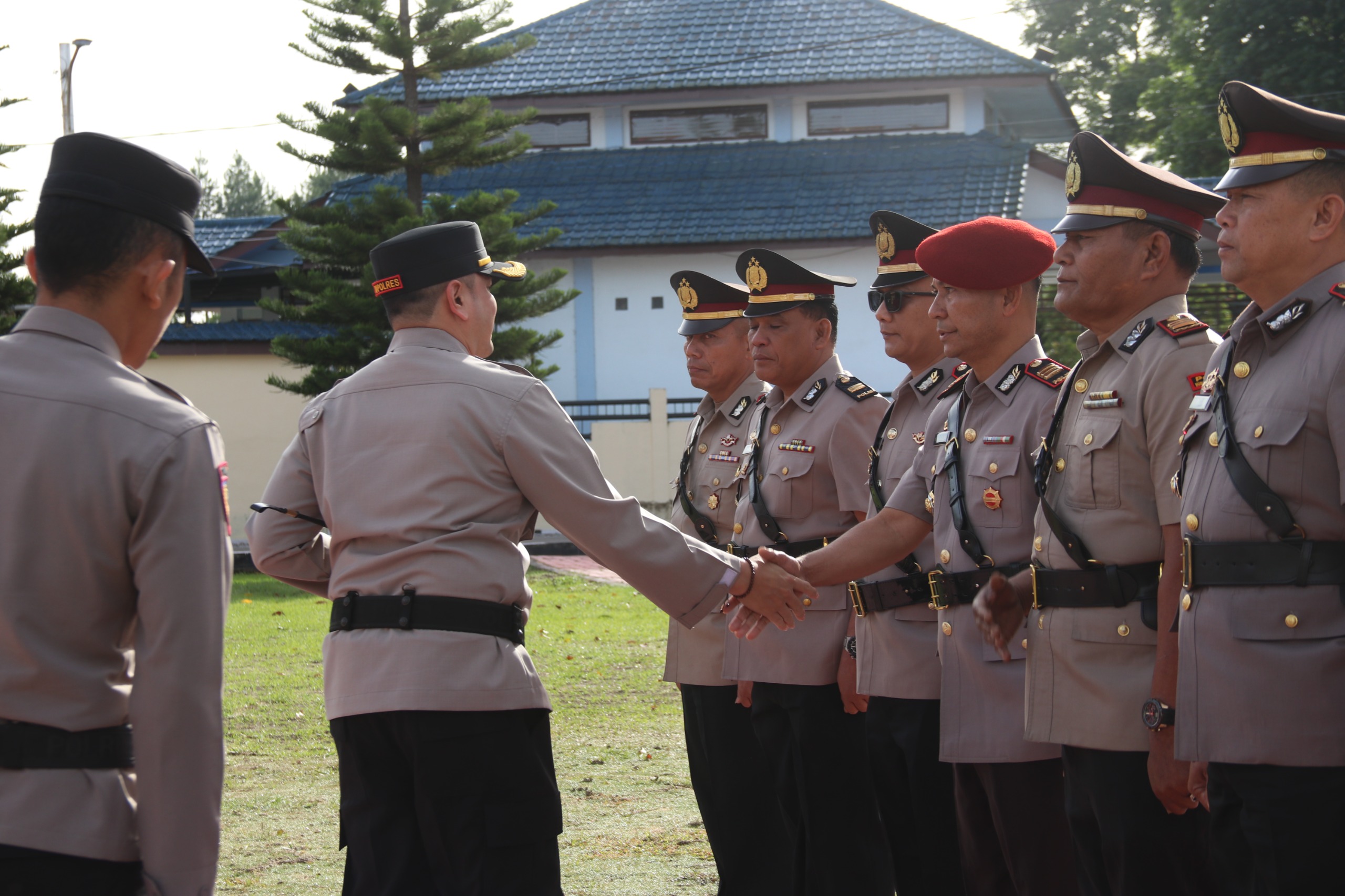 Terjadi Rotasi Pejabat Utama di Polres Humbahas, Kasatreskrim hingga Kasatlantas Ikut Berganti, Ini Nama-Namanya…