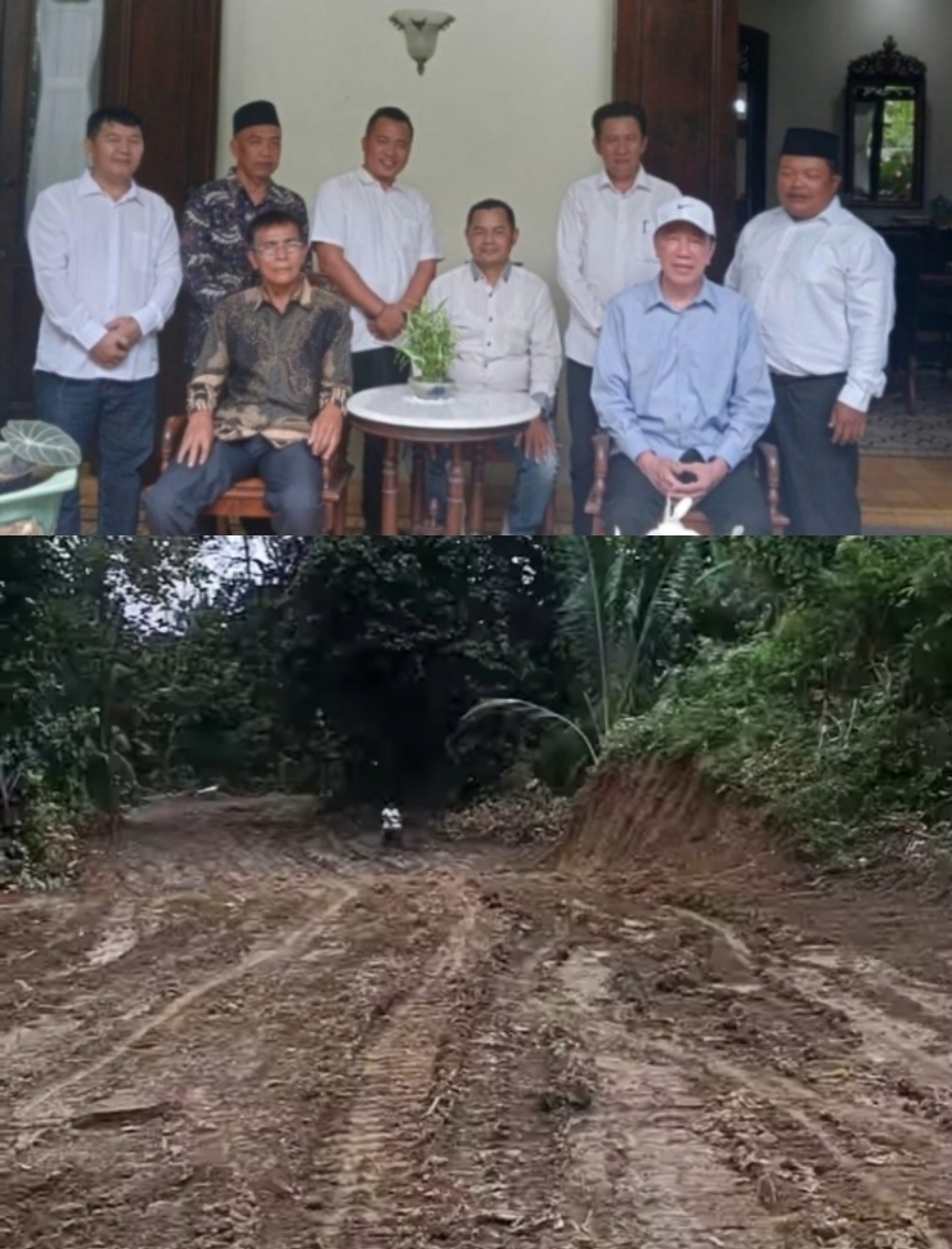 Tempuh Ribuan Kilometer ke Solo, Kepala Pekon Pematangsawa Perjuangkan Jalan Way Nipah–Tampang Muda