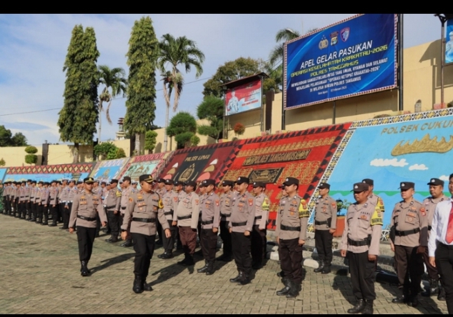 Fokus Tertibkan Knalpot Brong, Polres Tanggamus Gelar Operasi Keselamatan Krakatau 2026