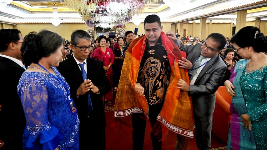 Gubernur Sumut Bobby Nasution Buka Sinode HKI ke-65