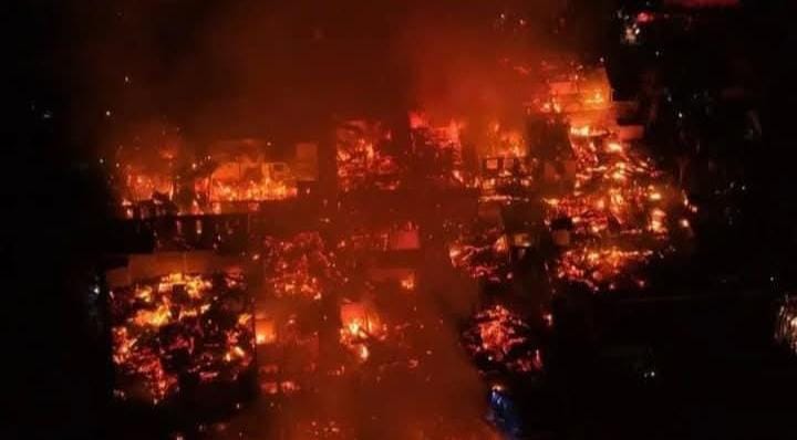 29 Rumah Hangus Terbakar di Galung Tulu Balanipa, Satu Warga Meninggal Dunia