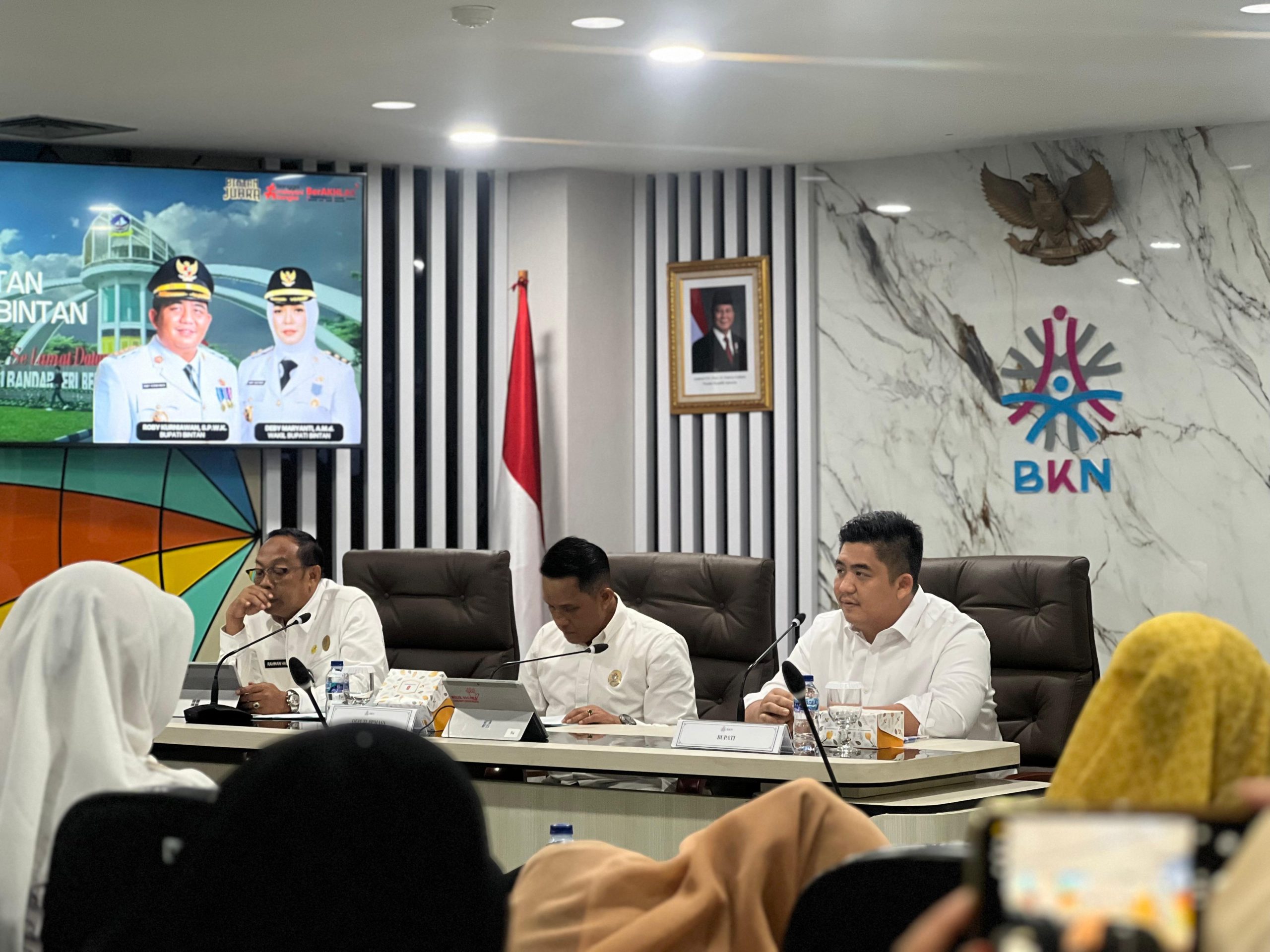 Bupati Roby Paparkan Kesiapan Implementasi Manajemen Talenta ASN di BKN RI