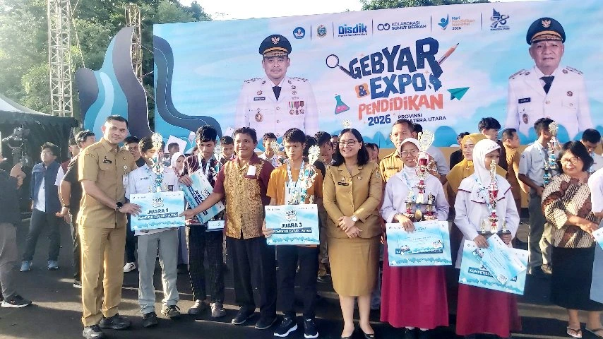 Gebyar Pendidikan Sumut 2026 Sukses Digelar, Ini Daftar Lengkap Peraih Medali dan Juara