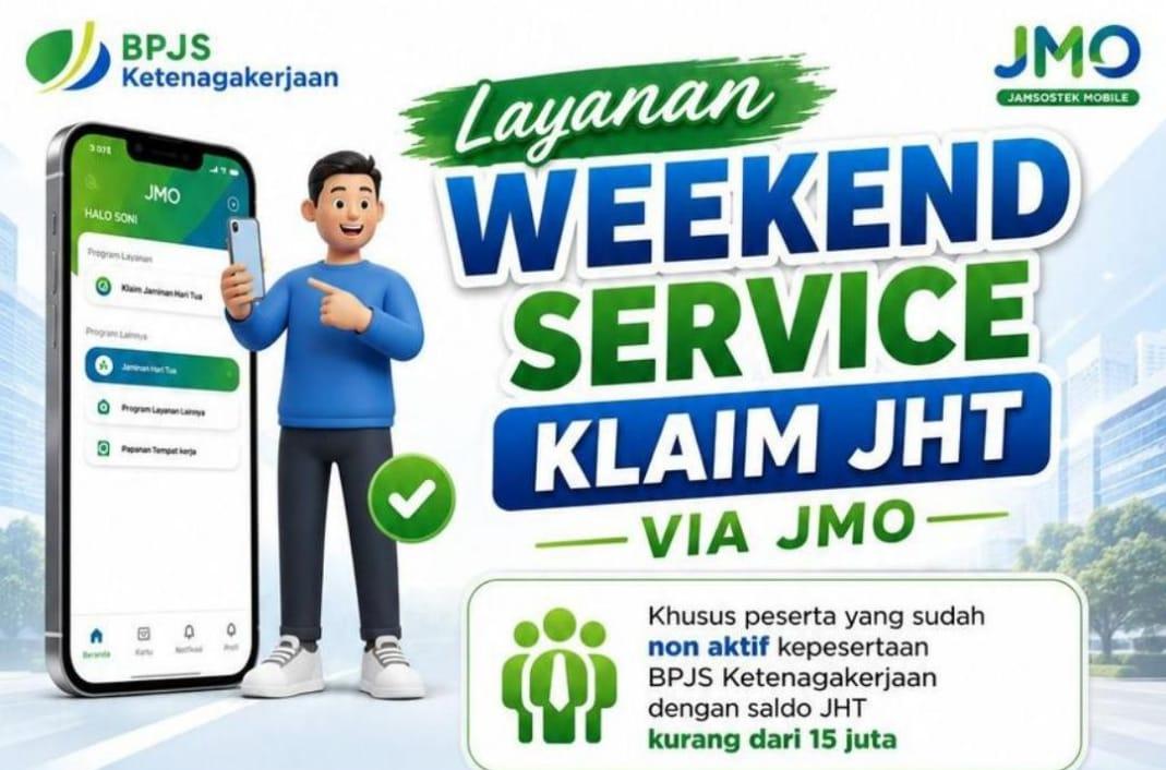 BPJS Ketenagakerjaan NTT Hadirkan Weekend Service Klaim JHT, Peserta Kini Bisa Urus Klaim di Hari Libur