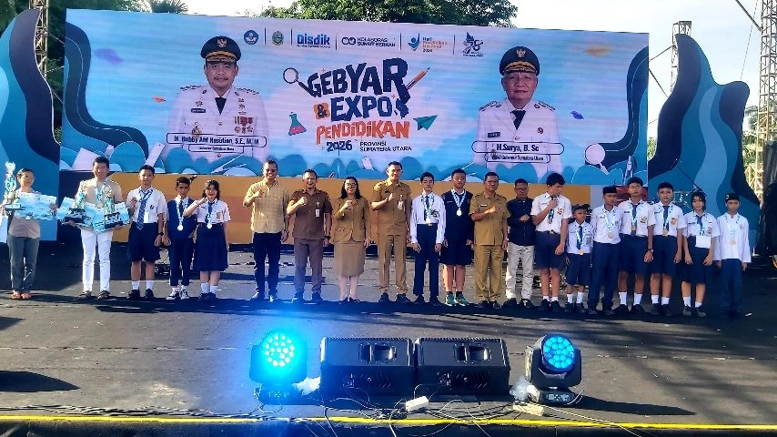 Gebyar dan Expo Pendidikan Sumut 2026 Resmi Ditutup, Kadisdik Pastikan Jadi Agenda Tahunan