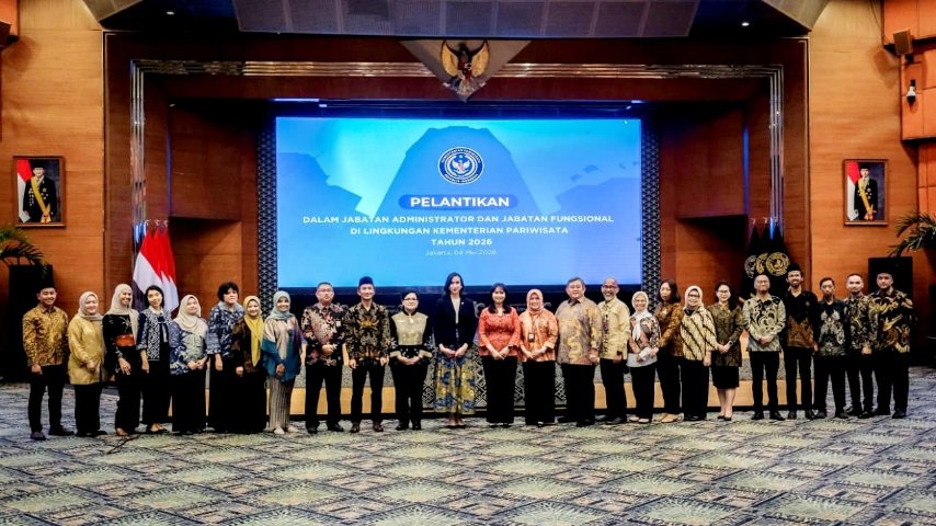 Pelantikan Pejabat Kementerian Pariwisata 2026, Menpar Widiyanti Tekankan Penguatan Pelayanan Publik