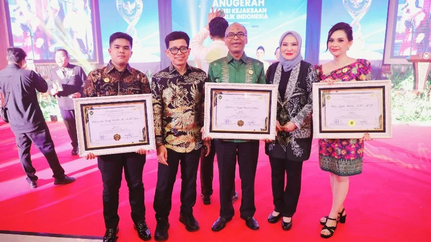 Kejati Sumut Raih Penghargaan Kejati Tipe A Terbaik II dari Komisi Kejaksaan Award 2025