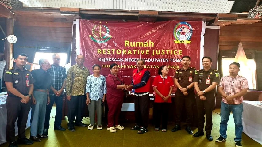Kajati Sumut Setujui Restorative Justice untuk Perkara Pengancaman di Kabupaten Toba